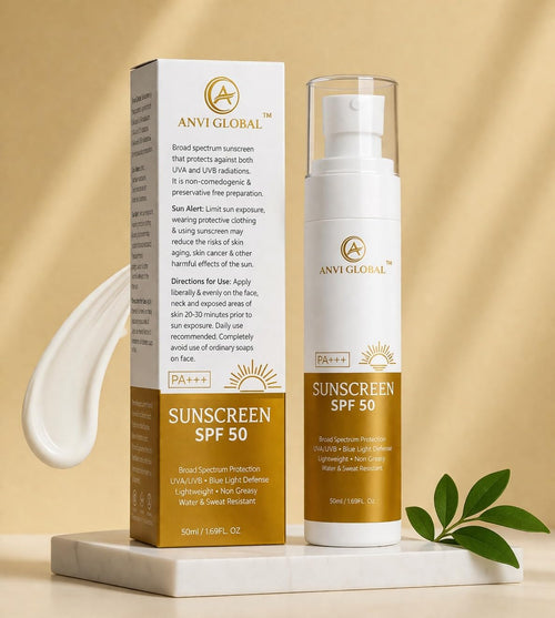 ANVI Sunscreen SPF 50 PA+++ 50ml
